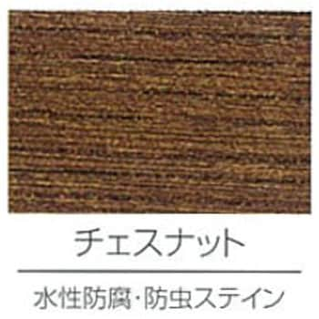 ロックペイント 油性防腐・防虫ステイン塗料 エボニー 4L H85-0004-02