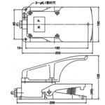 フットスイッチ SM2C形シリーズ オジデン(大阪自動電機)